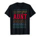 Aunt Funny Athletic Lettering Mother's Day Aunt T-Shirt
