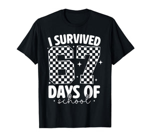 I Survived 67 Days of School Funny 67 Meme Teachers Students T-Shirt