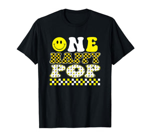One Happy Dude Pop 1st Birthday Family Matching T-Shirt