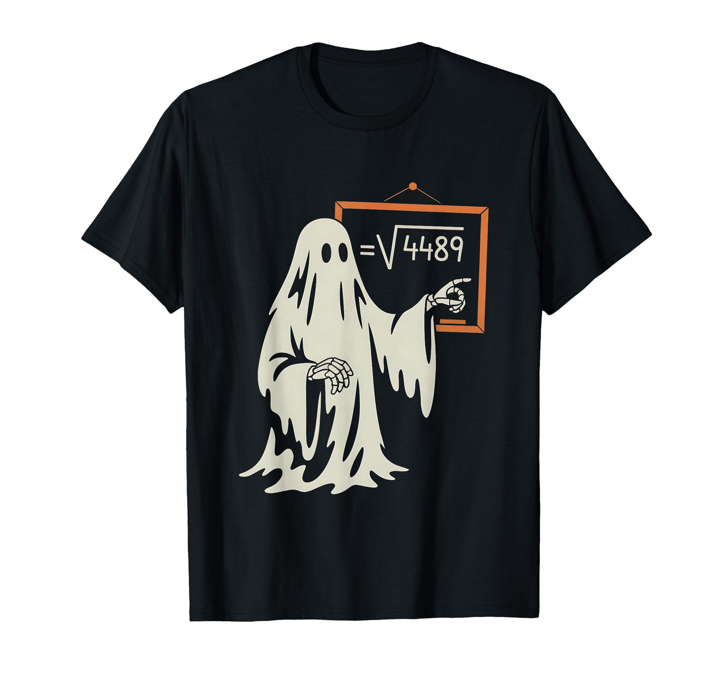 Spooky Ghost Math Equation 4489 Halloween T-Shirt