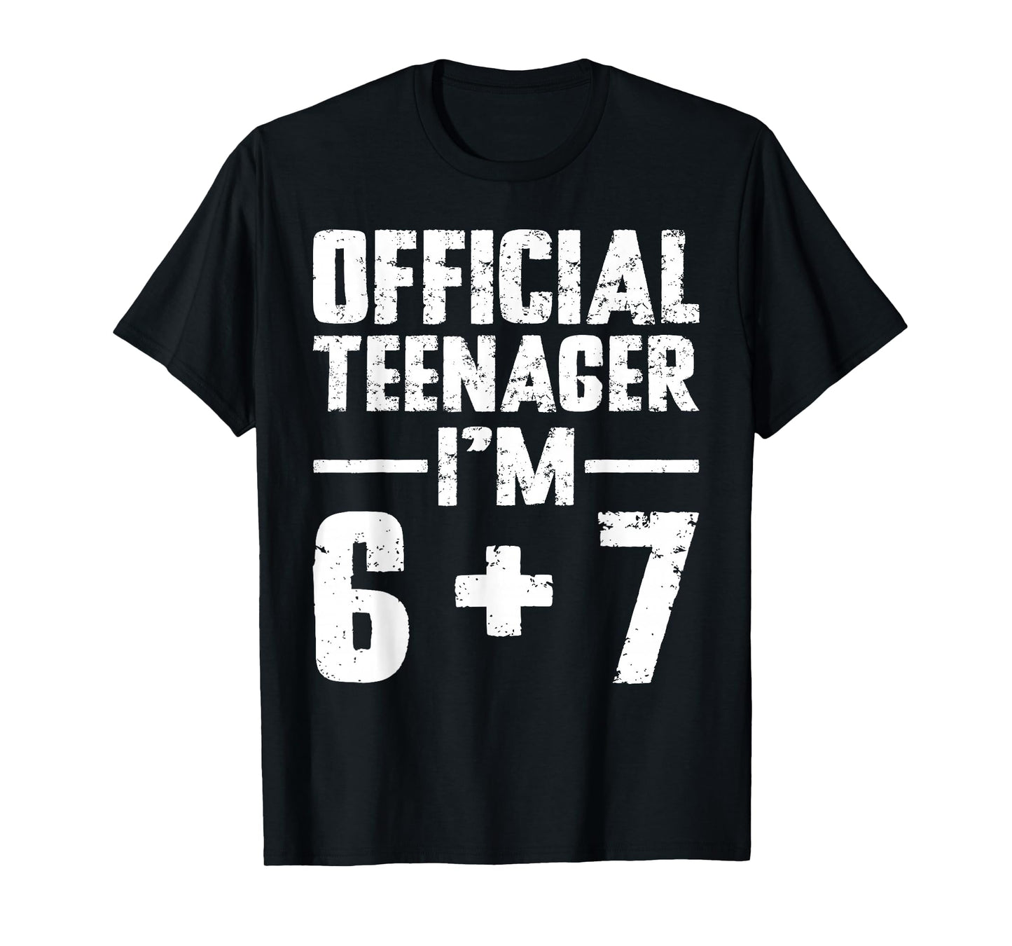 Official Teenager I'm 13th Birthday 6 7 Meme Six Seven Slang T-Shirt
