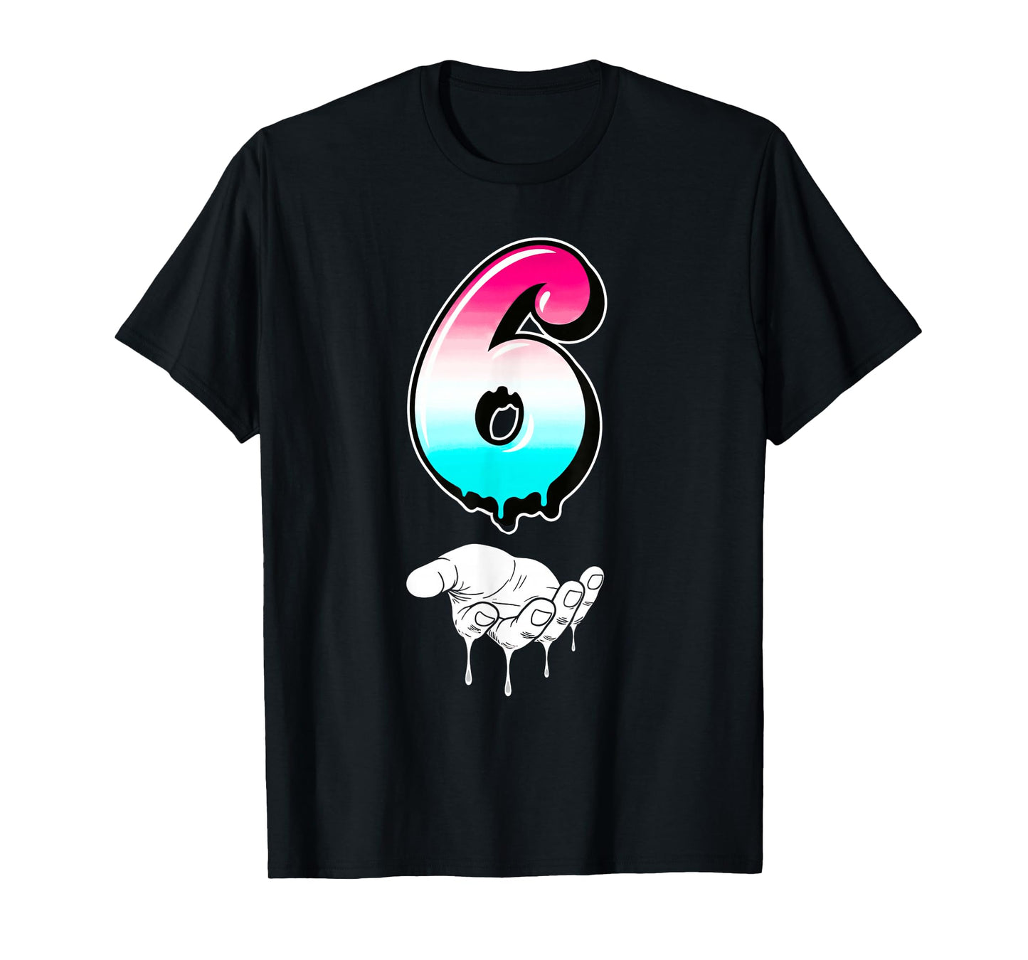 Cool Six Seven 6 7 Meme Gen Alpha Slang Costume Matching T-Shirt