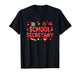 School Secretary Job Tools Valentine Hearts Matching Women T-Shirt