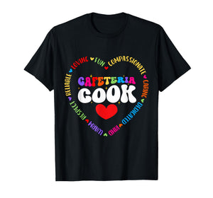 Food Services Crew Cafeteria Cook Helper School Squad T-Shirt