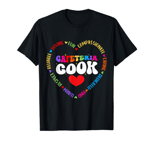 Food Services Crew Cafeteria Cook Helper School Squad T-Shirt