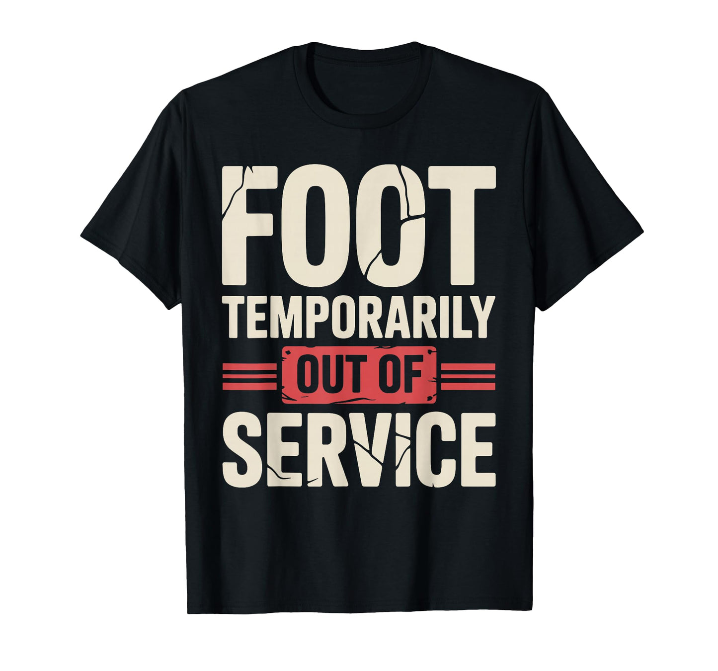 Funny Foot Surgery Art for Men Women Foot Surgery Recovery T-Shirt