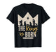 Retro Religious Christmas The King is Born Christian T-Shirt