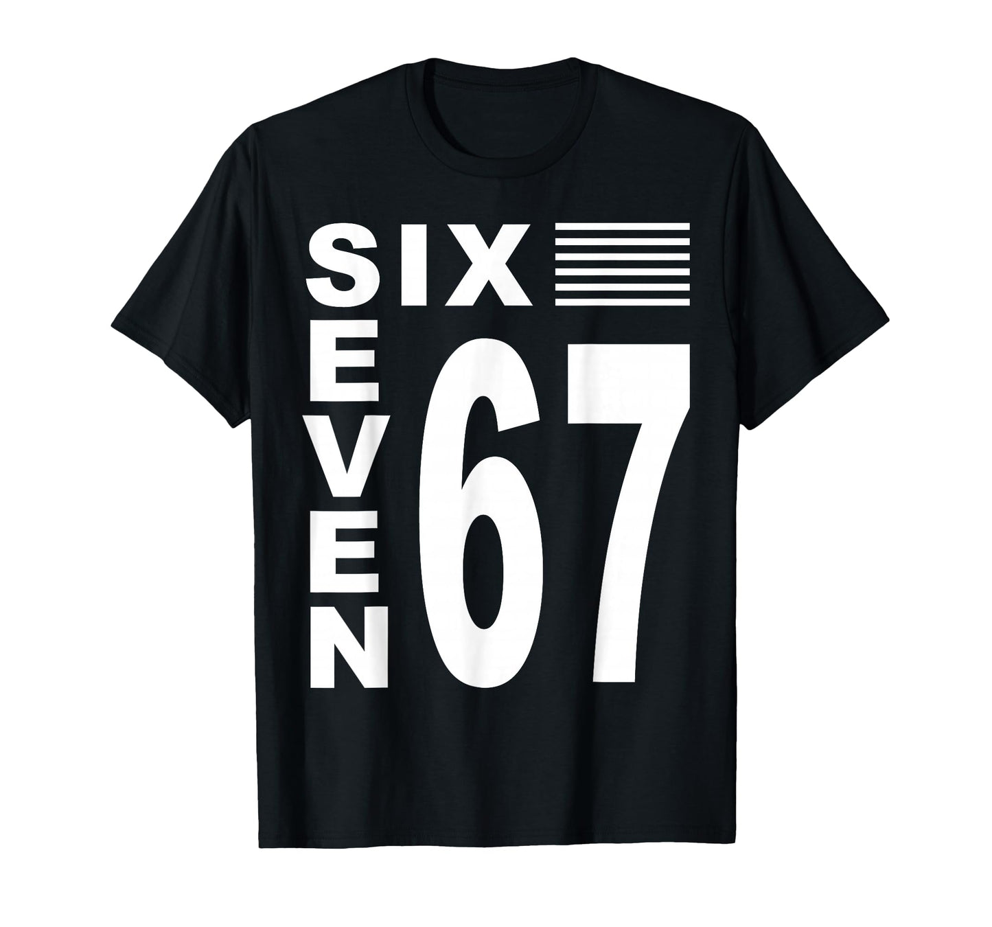 Funny Six Seven 6 7 Meme T-Shirt