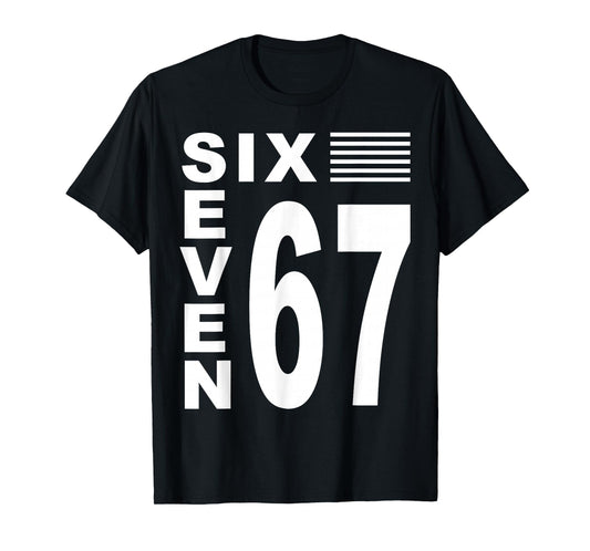 Funny Six Seven 6 7 Meme T-Shirt