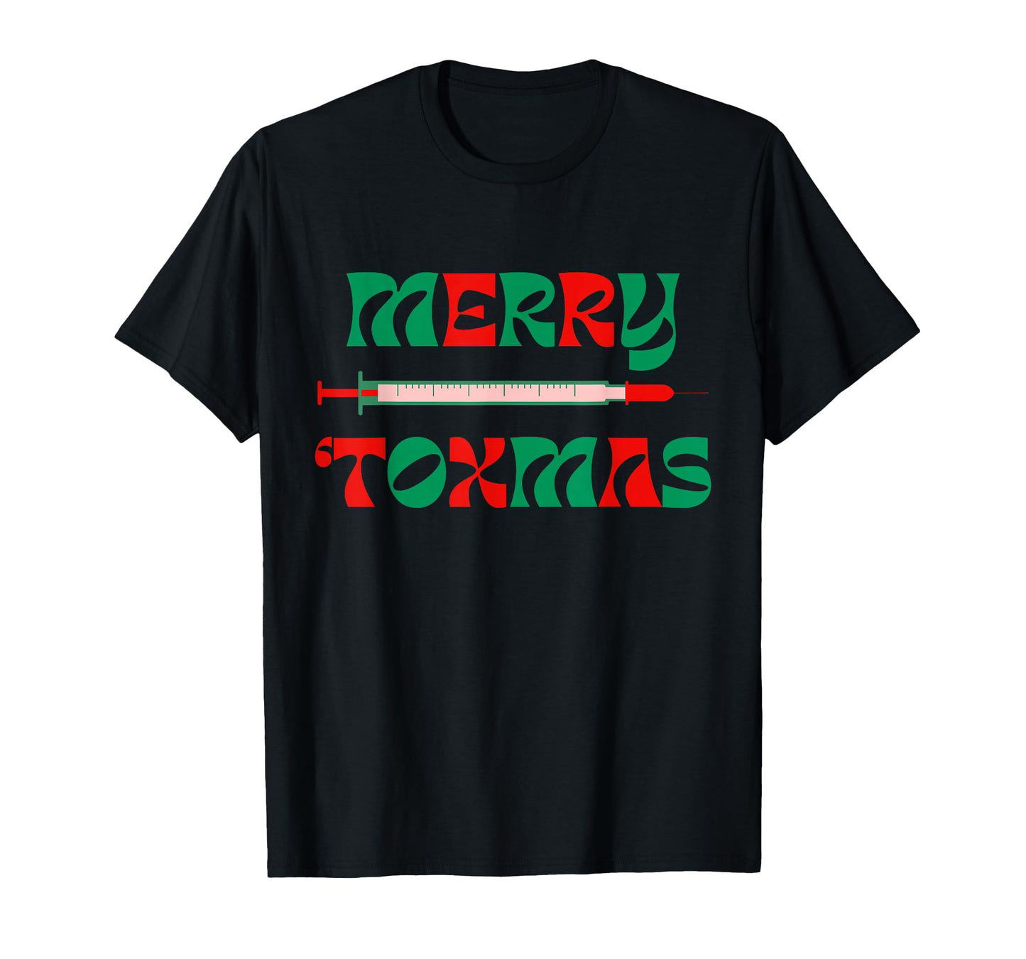 Merry Toxmas Botox Aesthetic Nurse Injector Medspa Christmas T-Shirt