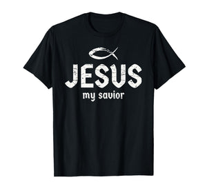 Jesus My Savior Christian Faith Love of God T-Shirt