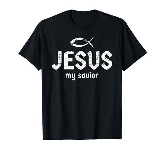 Jesus My Savior Christian Faith Love of God T-Shirt