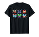 Marvel Avengers Team Coquette Style Cute Fashion Bows T-Shirt