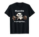 Muscles in Progress Funny Panda Weightlifting Workout Gym T-Shirt