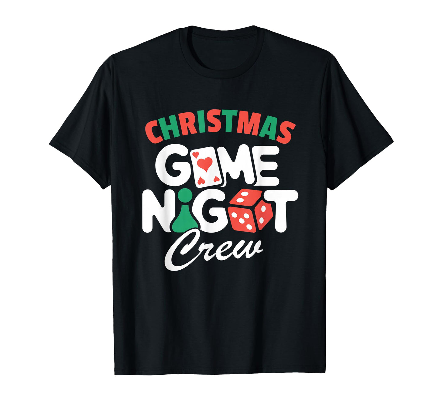 Matching Family Christmas Game Night Celebration T-Shirt