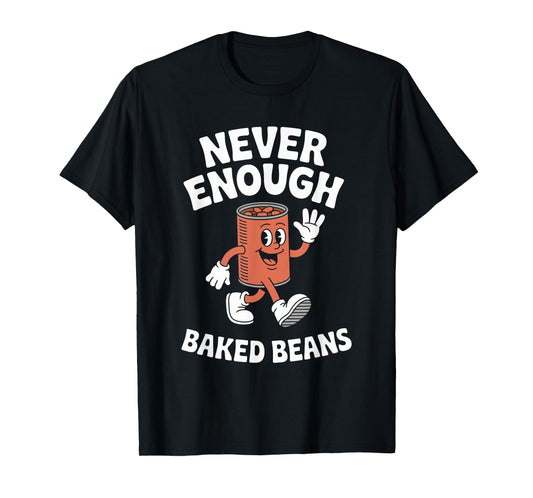 Funny Baked Bean or Baked Beans Retro T-Shirt