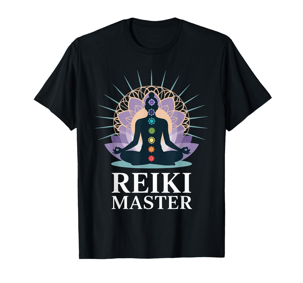 Reiki Master Meditation Chakra Energy Holistic Healer T-Shirt