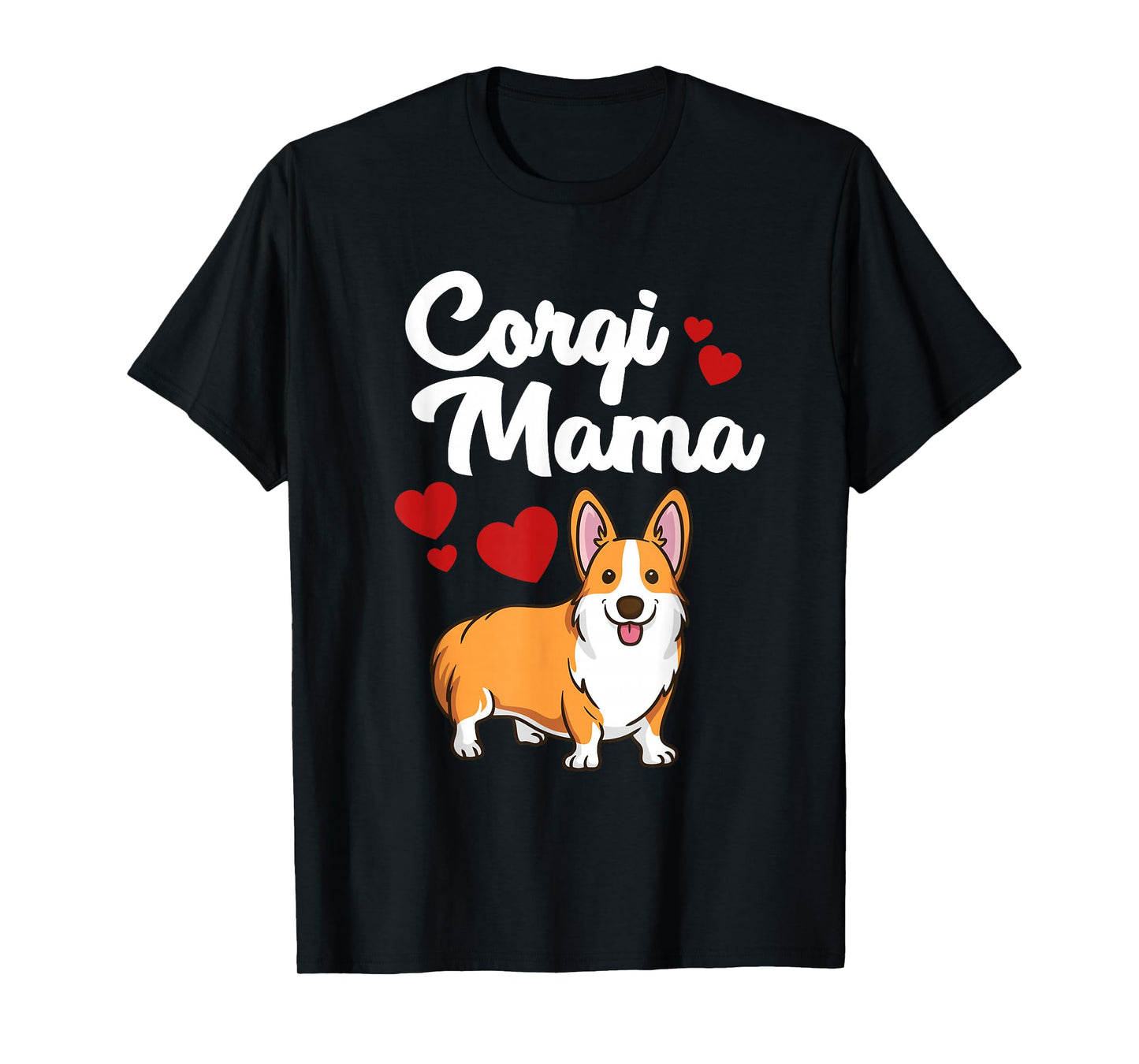 Cute Corgi Design for Women Girls Mom Dog Welsh Corgi Lovers T-Shirt