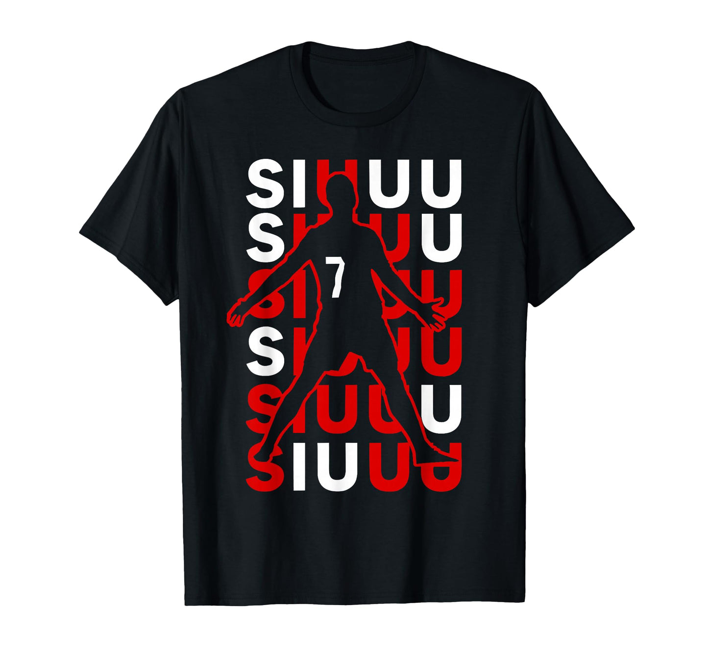 Siuuuu Funny Soccer Present for Soccer Lovers Fan Kid's Boys T-Shirt