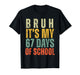 Bruh It's My 67 Days of School Dabbing Boy Funny Six Seven T-Shirt