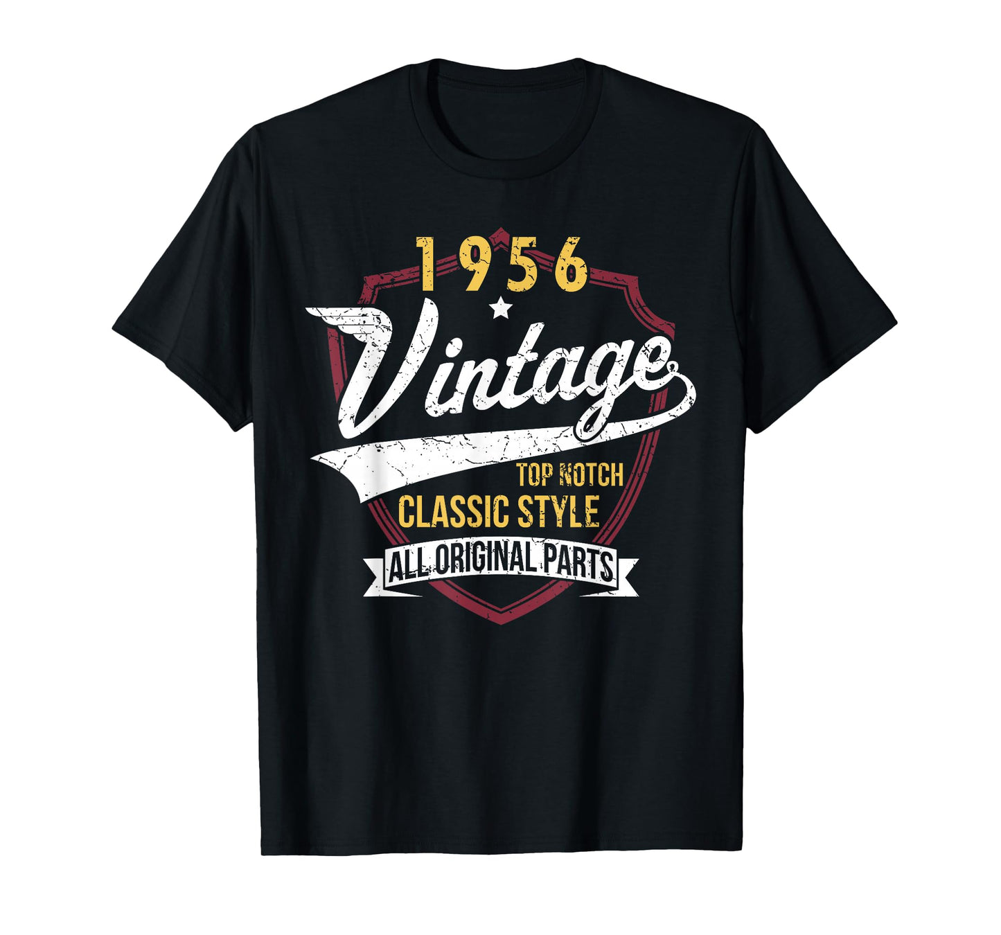 70 Birthday Decorations Men 70yr Awesome 1956 70th Birthday T-Shirt