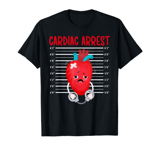 Cardiac Arrest Cardiac Nurse Cardiology Nurse T-Shirt
