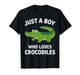 Funny Crocodile Design for Boys Kids Men Crocodile Lover T-Shirt