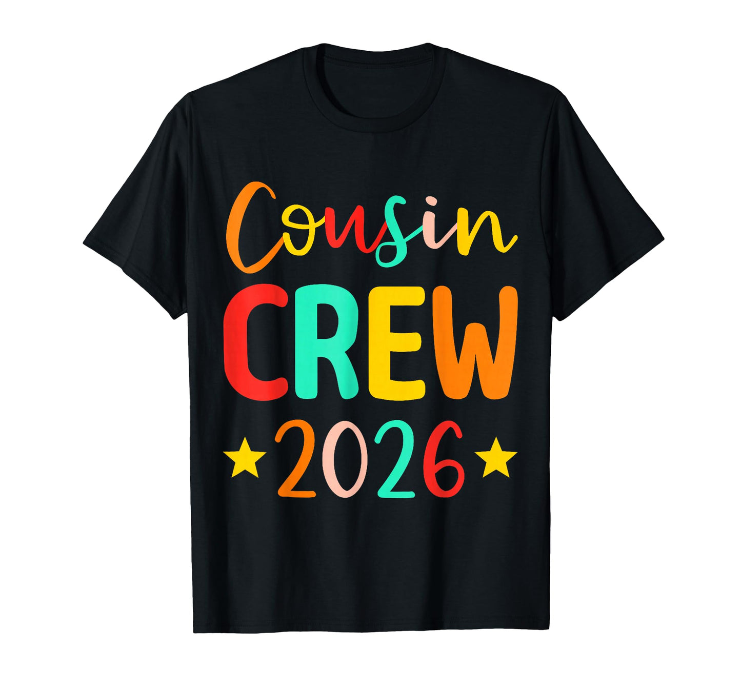 Cousin Crew 2026 Summer Vacation Beach Family Trip Matching T-Shirt