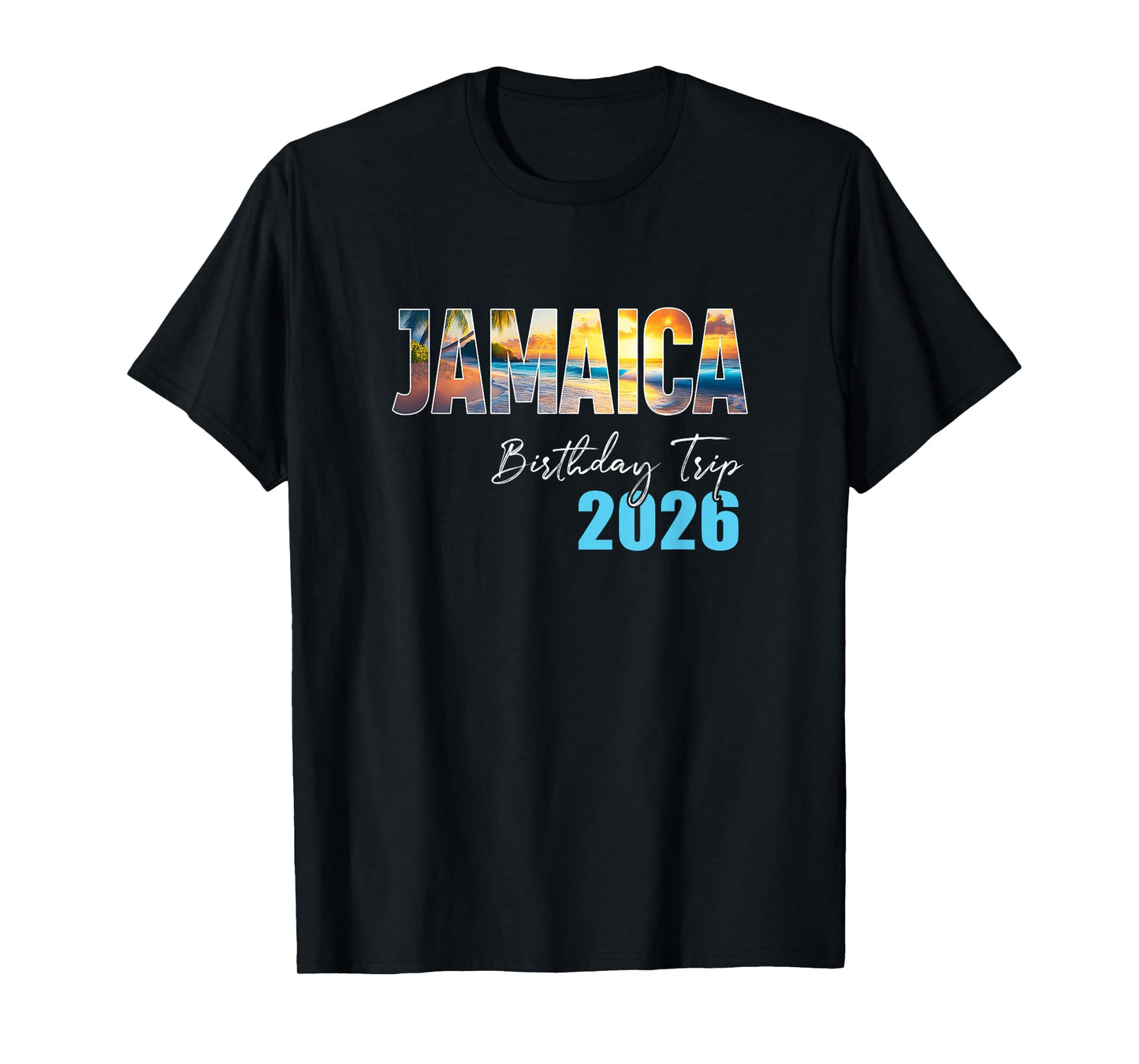 Jamaica Birthday Trip 2026 Vacation Party Crew Cruise T-Shirt