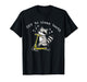 Funny Raccoon Scooter Off to Clean Teeth Dental Hygienist T-Shirt
