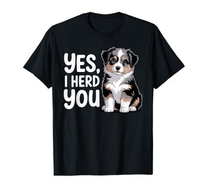 Funny Australian Shepherd Art for Men Women Aussie Owner T-Shirt