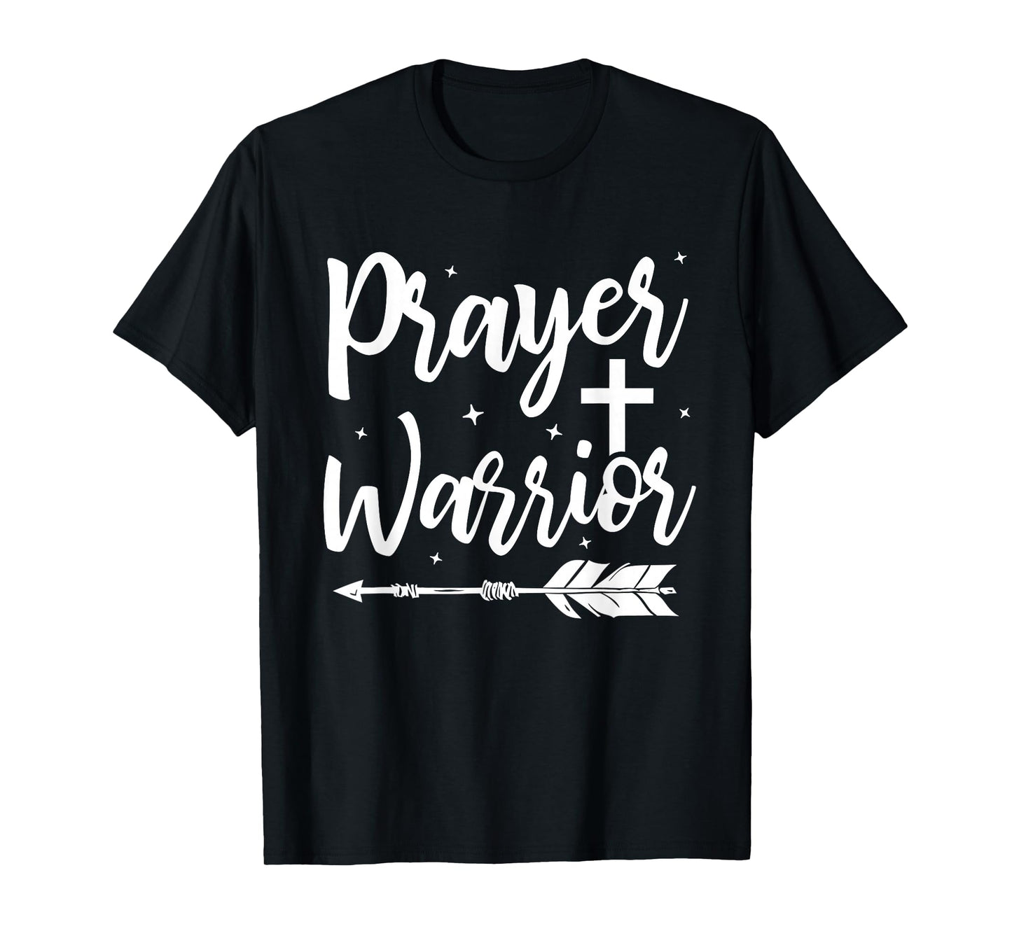 Prayer Warrior Cute Boho God Jesus Christian Apparel Women T-Shirt