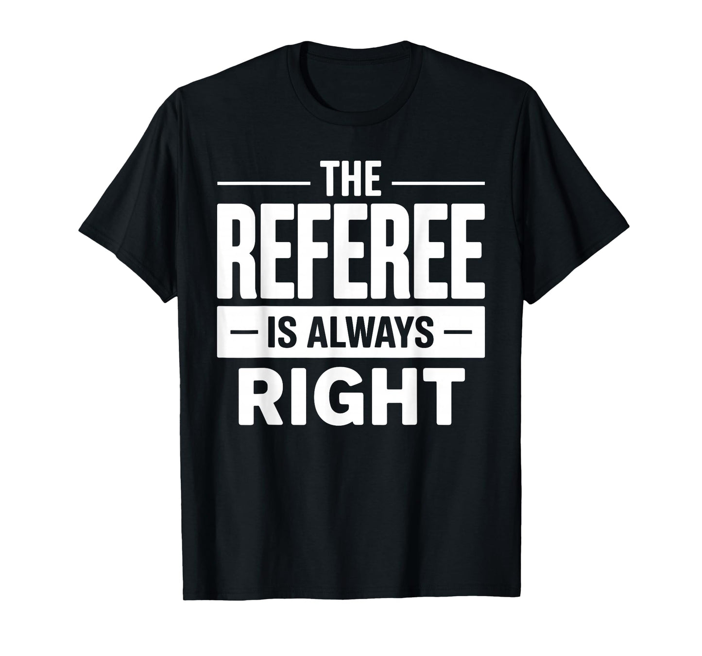 Cool Referee Design for Men Women Reffing Sports Ref Referee T-Shirt