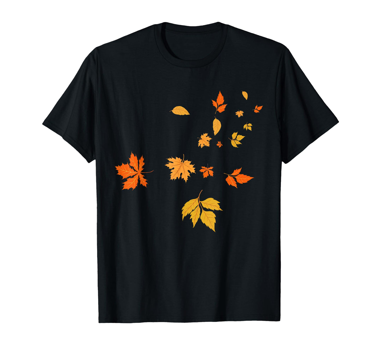 Leaf Blower Fall Leaves Funny Halloween Couple Matching T-Shirt