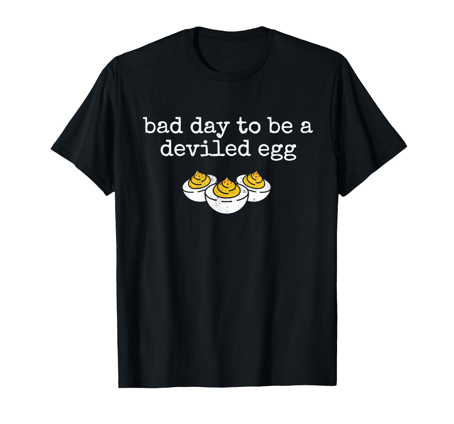Funny Bad Day to Be a Deviled Egg Retro Thanksgiving Dinner T-Shirt