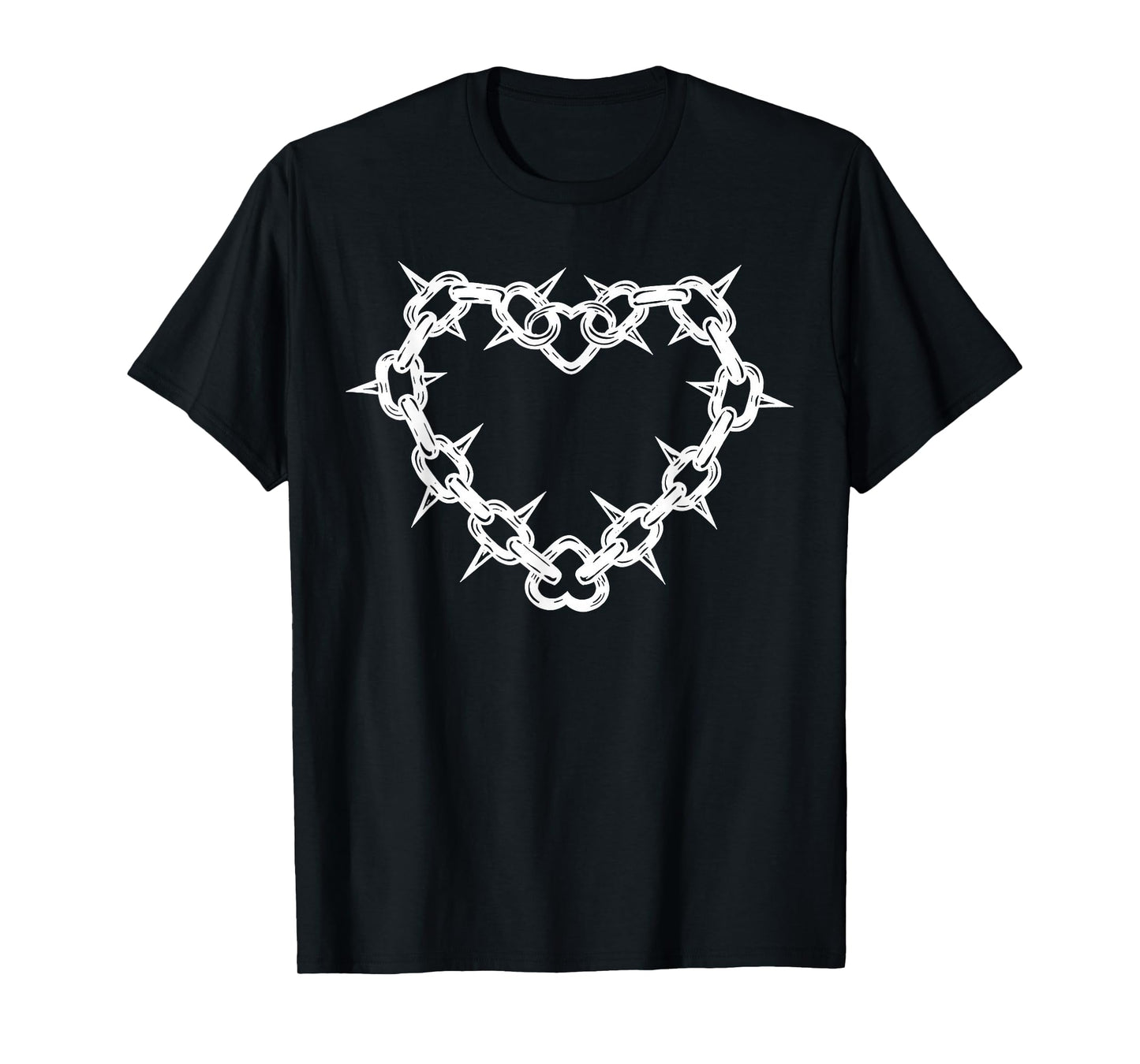Punk Spike Heart T-Shirt