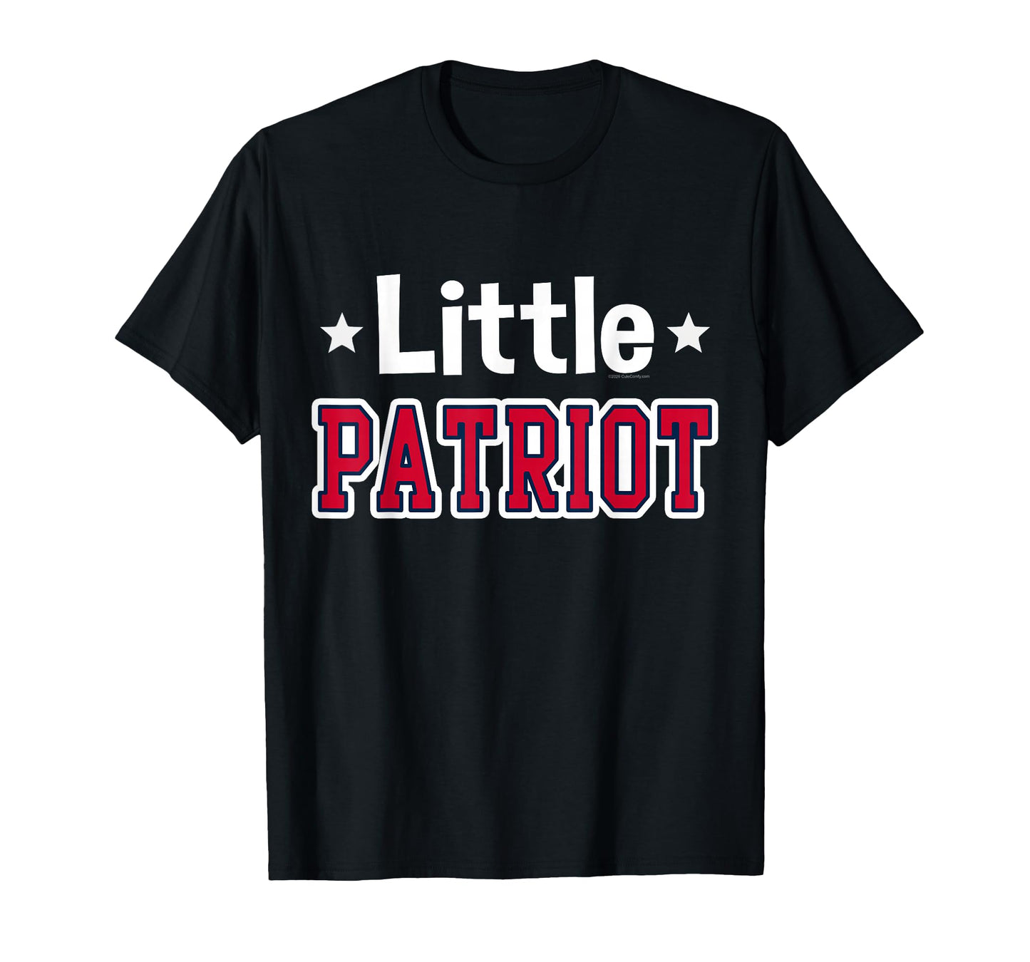 Little Patriot Cute Star Shape Boys Girls Kids T-Shirt