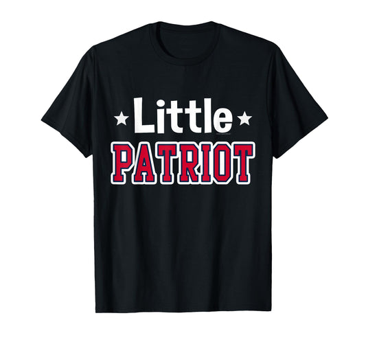 Little Patriot Cute Star Shape Boys Girls Kids T-Shirt