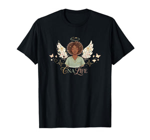 CNA Nurse Life Black History Month African American Nursing T-Shirt