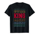 King Layered Text Costume Royalty Party T-Shirt