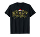 Camouflage Merry Christmas Santa Hat Xmas Pajamas T-Shirt