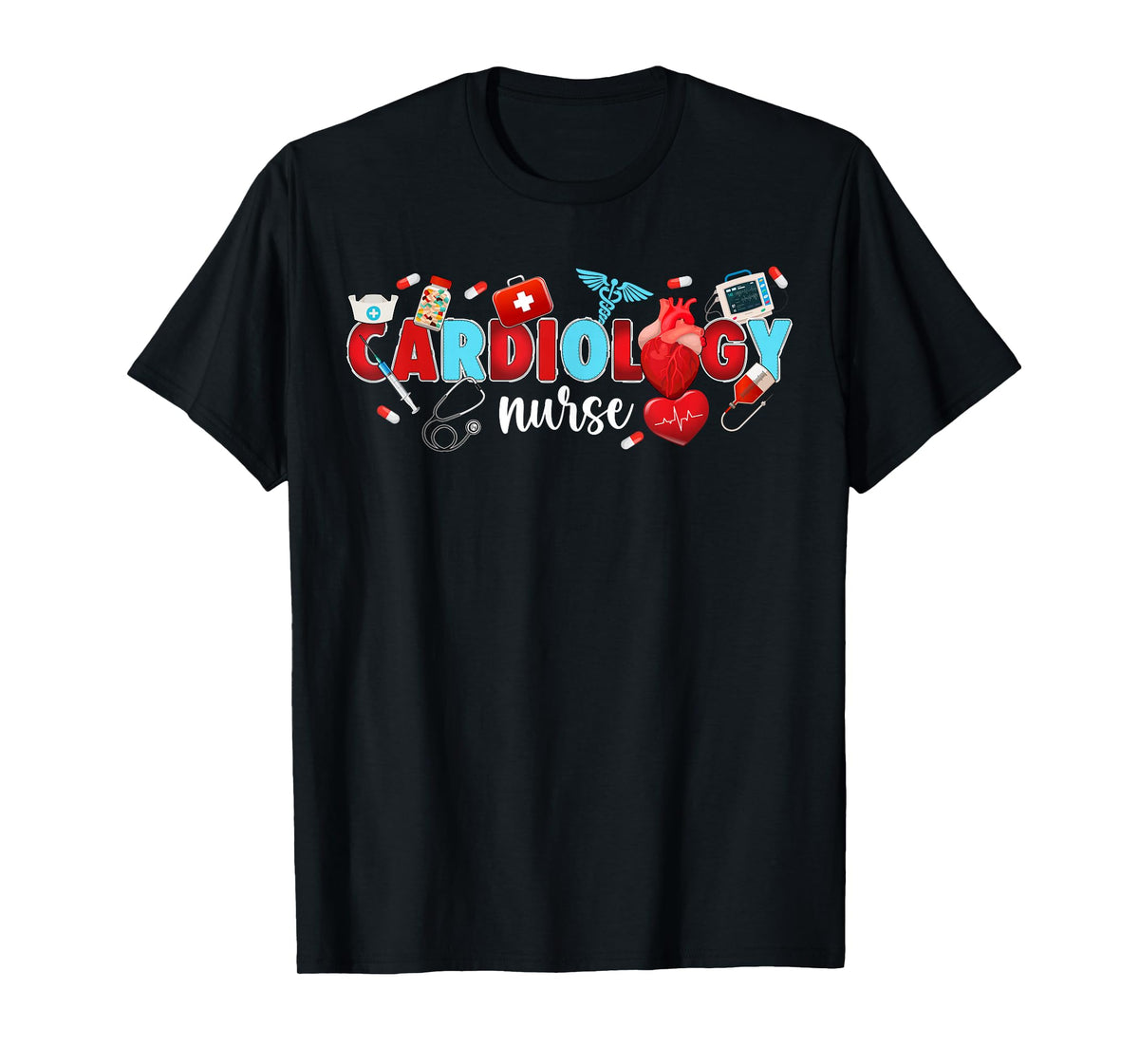 Cardiac Nurse Cardiac Nursing Cardiology Nurse T-Shirt