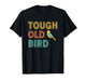 Bird Tough Old Bird Retro Stripe Finch T-Shirt