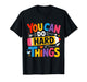 Test Day You Can Do Hard Things Teacher Kids Testing Day T-Shirt