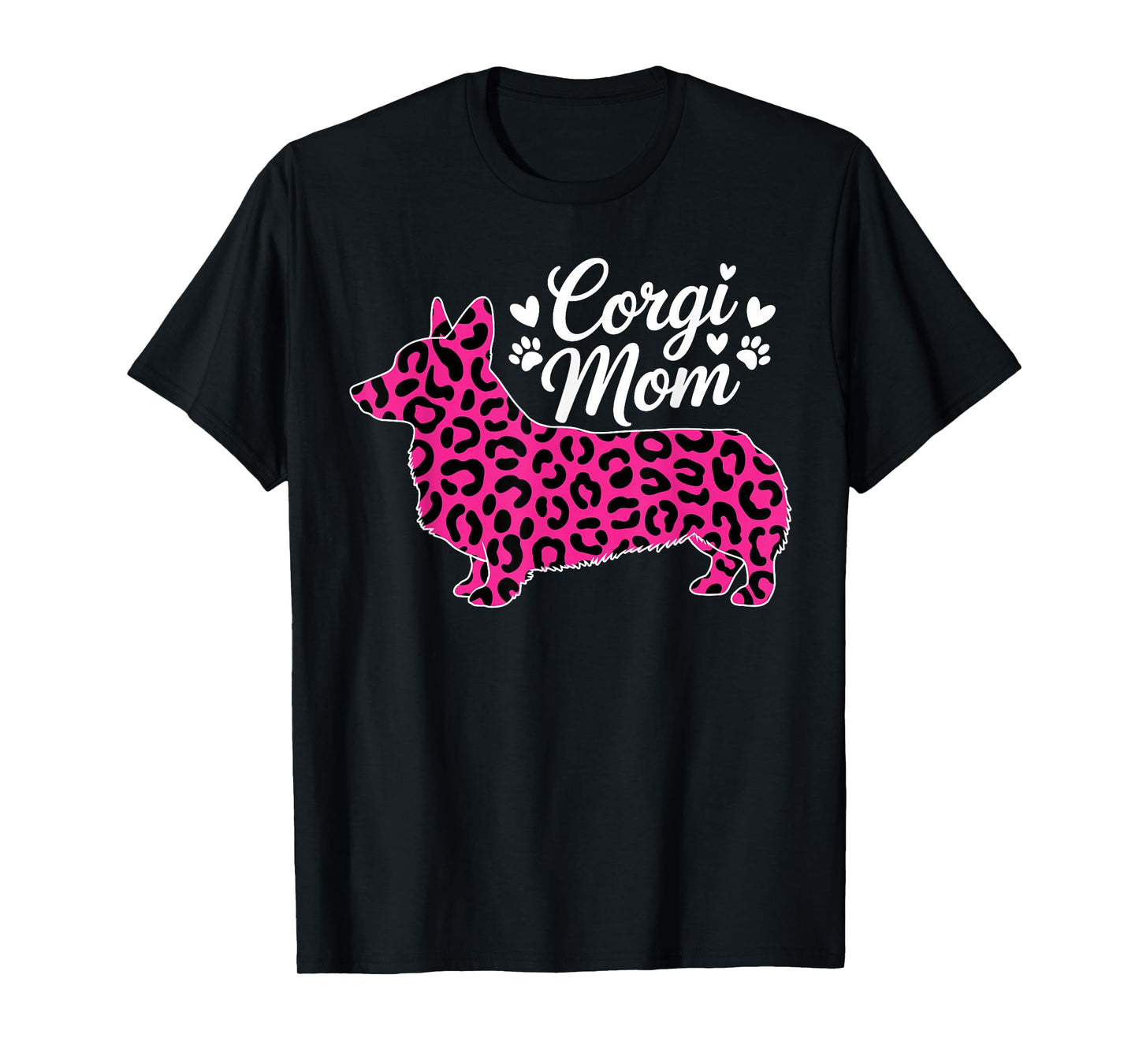 Corgi Leopard Corgi Mom Dog for Women T-Shirt