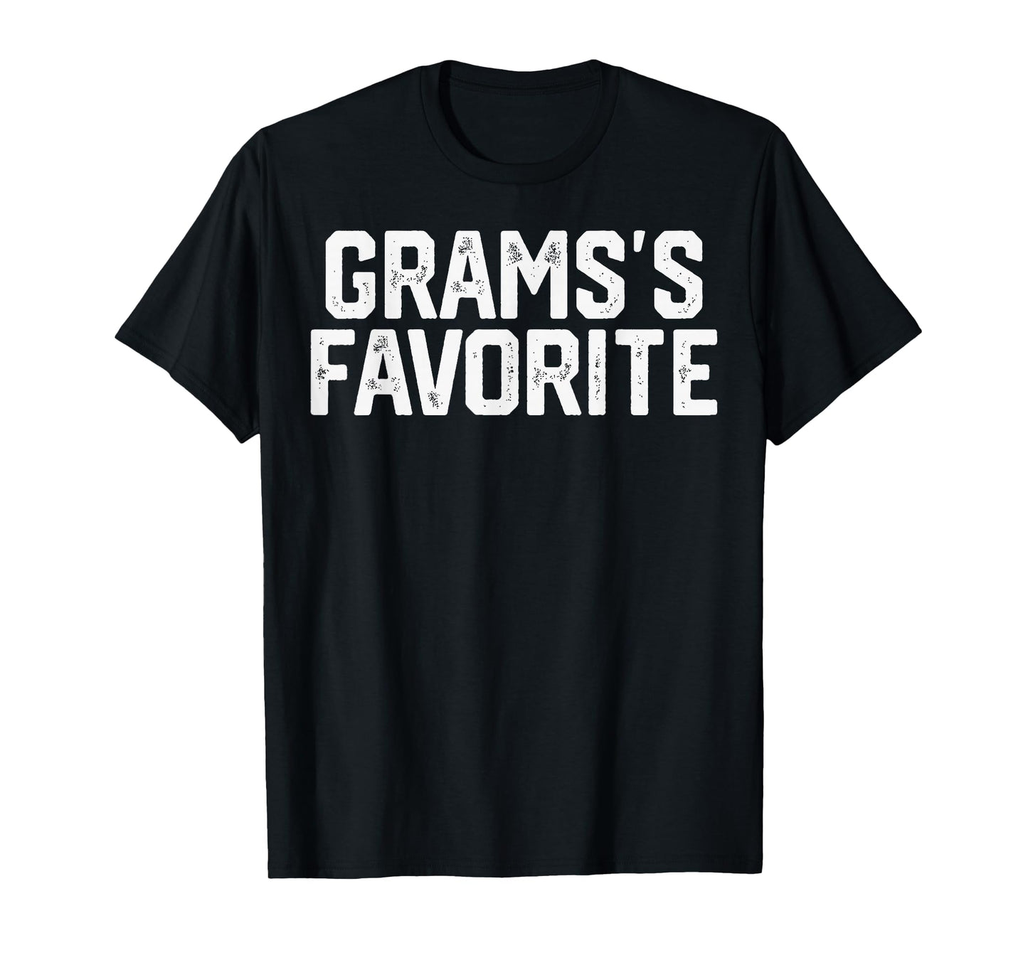 Grams’S Favorite Funny Grandparent Grandchild Vintage Humor T-Shirt