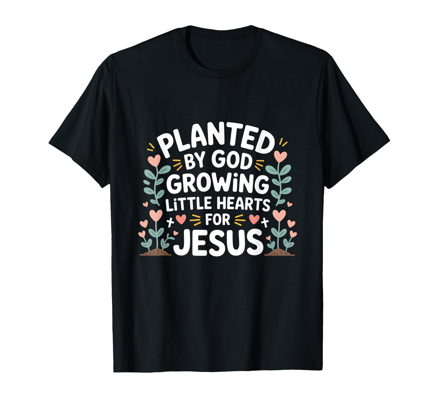 Christian Preschool Teacher Planted by God T-Shirt