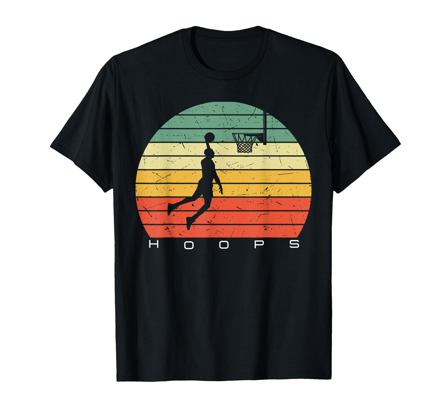 Vintage Basketball Men Women Retro Graphic Player Coach Fan T-Shirt