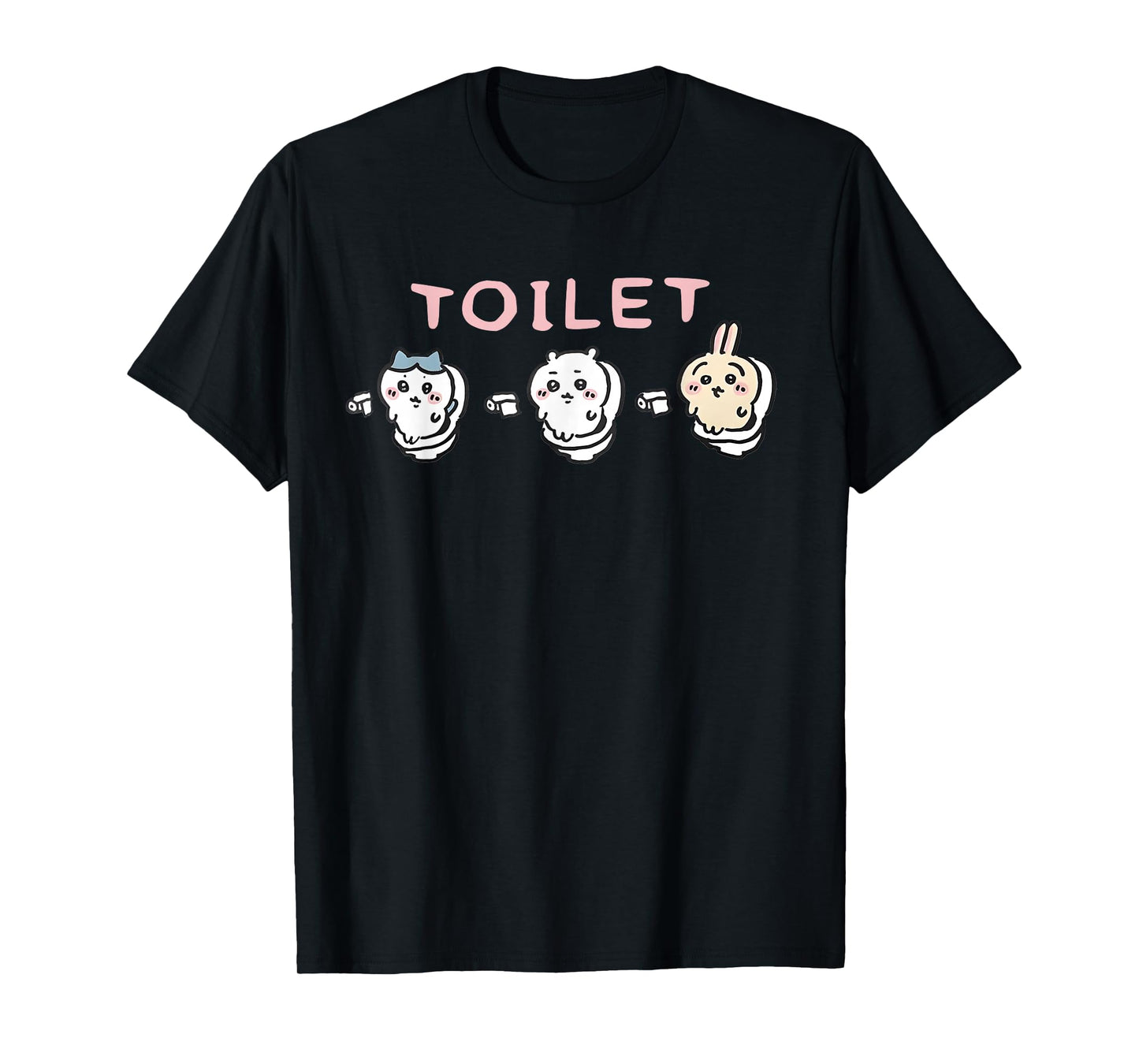 Toilet Time Chikawa Meme Tee T-Shirt