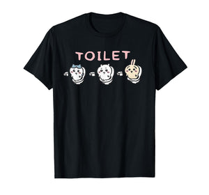Toilet Time Chikawa Meme Tee T-Shirt